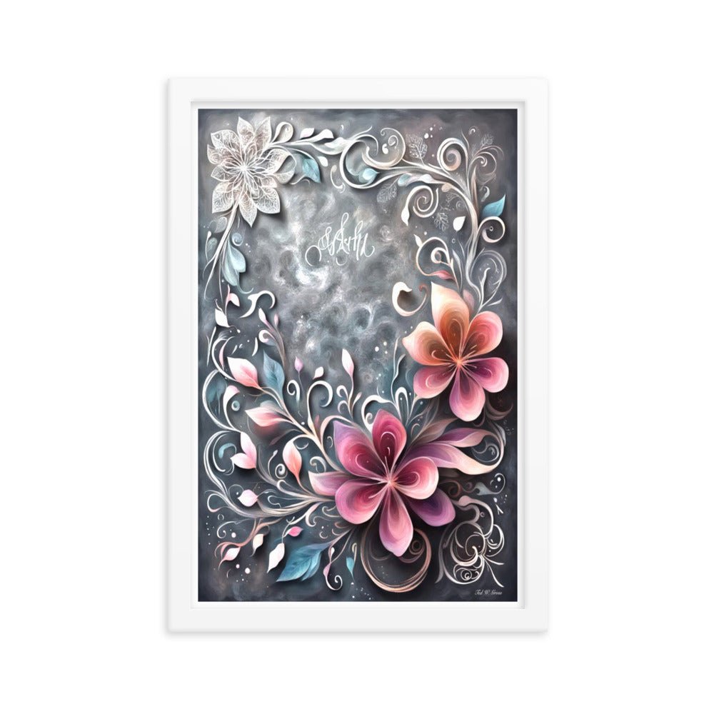 Graceful Elegance - Framed Matte Poster Home & Garden > Decor > Artwork > Posters, Prints, & Visual Artwork