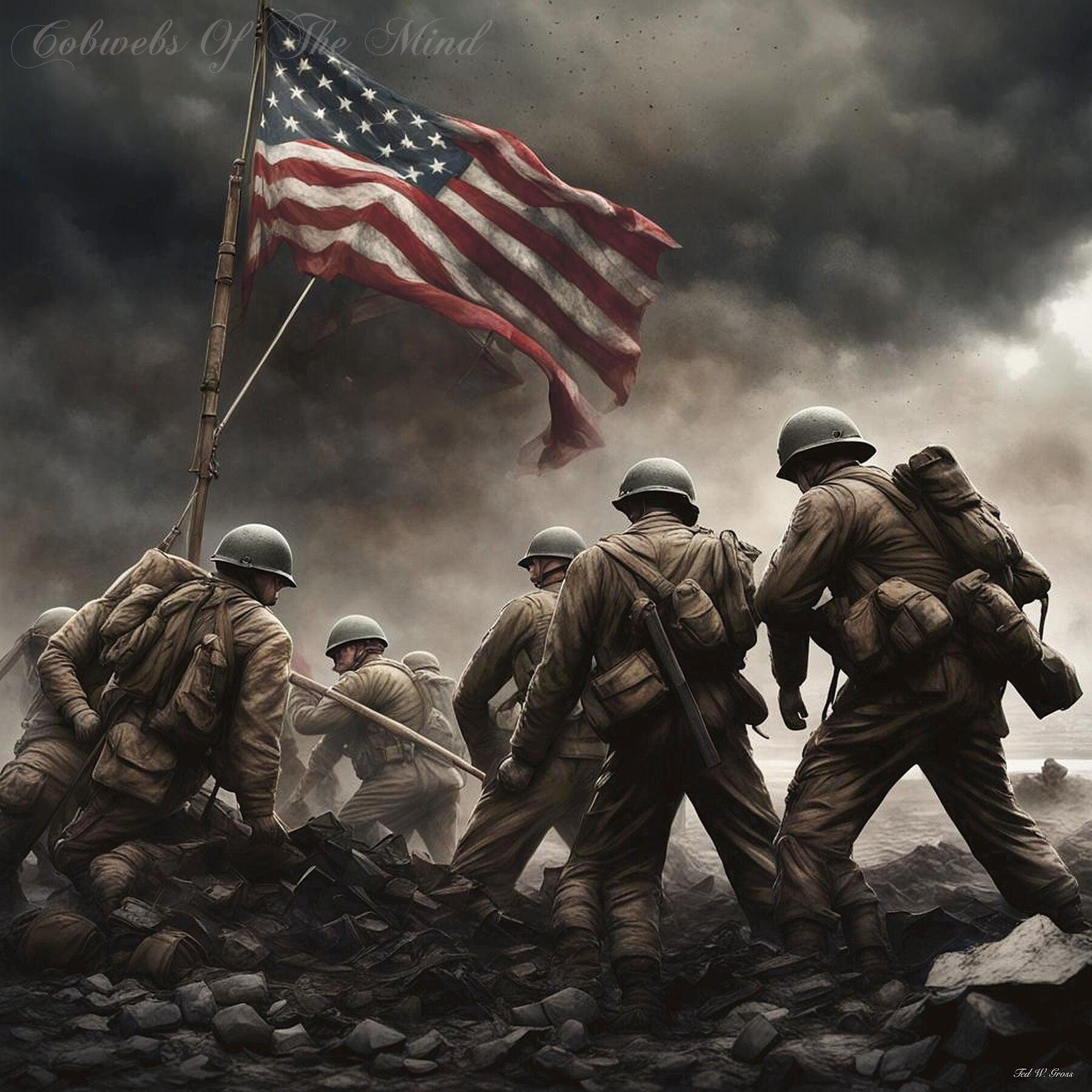 Iwo Jima-CH Giclée