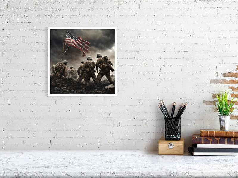 Iwo Jima-CH Giclée