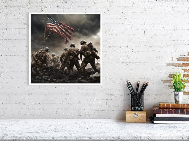 Iwo Jima-CH Giclée