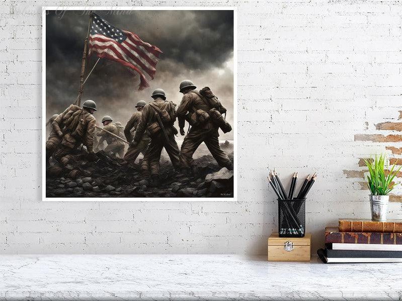 Iwo Jima-CH Giclée