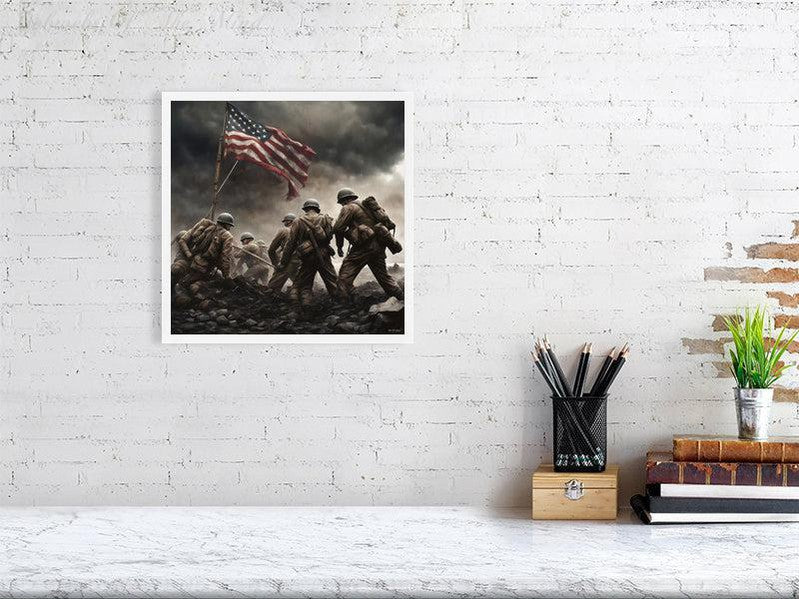 Iwo Jima-CH Giclée