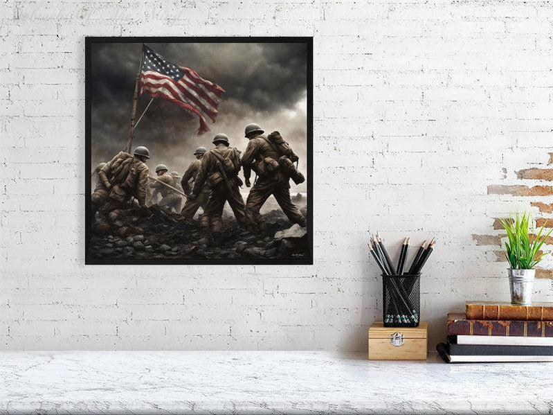 Iwo Jima-CH Giclée