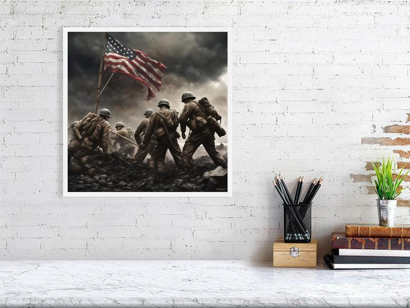 Iwo Jima-CH Giclée