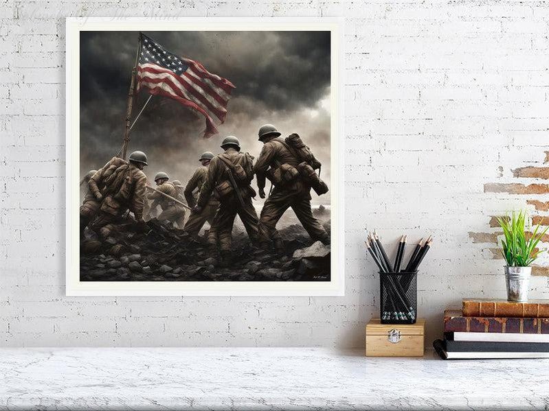 Iwo Jima-CH Giclée