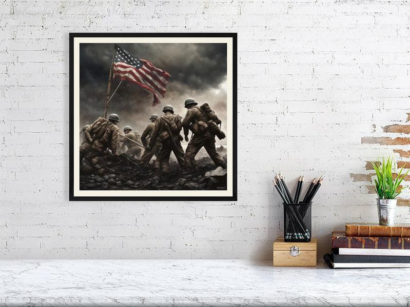 Iwo Jima-CH Giclée