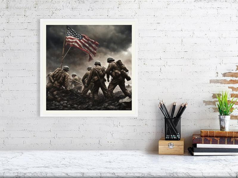 Iwo Jima-CH Giclée