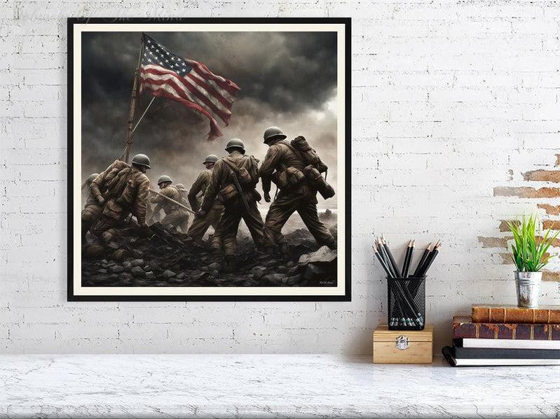 Iwo Jima-CH Giclée