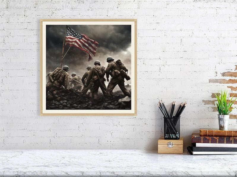 Iwo Jima-CH Giclée