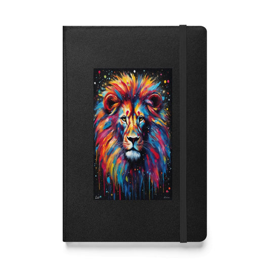 Leo - Elegant Hardcover Journal Notebook Cobwebs Of The Mind printful journals zodiac Journals Black