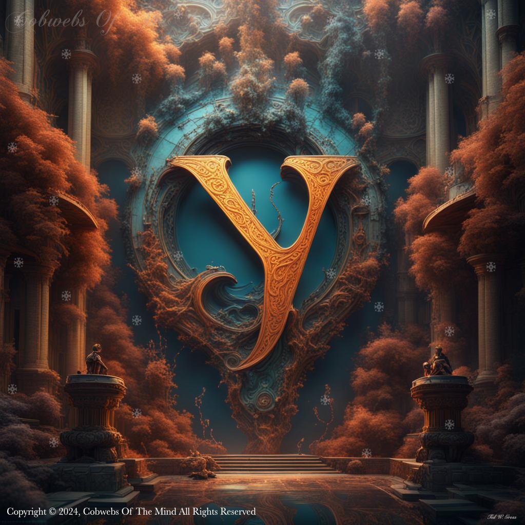 Letter Y: English Alphabet – Set 1 Art > Digital Art > Cobwebs Of The Mind > Abstract > Digital Compositions