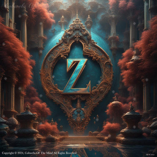 Letter Z: English Alphabet – Set 1 Art > Digital Art > Cobwebs Of The Mind > Abstract > Digital Compositions