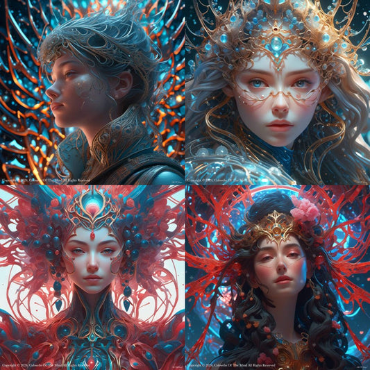 Luminous Spirits Bundle - Dreamweaver Collection bundle dreamweaver Art > Digital Art > Cobwebs Of The Mind > Abstract > Digital Compositions