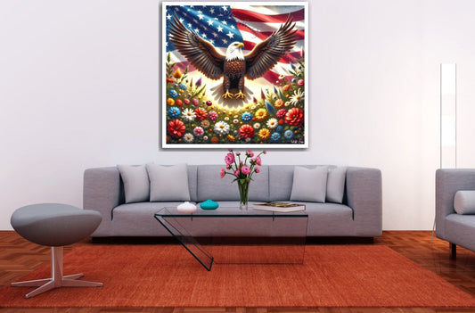 Majestic Liberty - OpenSea NFT American Reverie Legendary 1 - Drop - Cobwebs Of The Mind