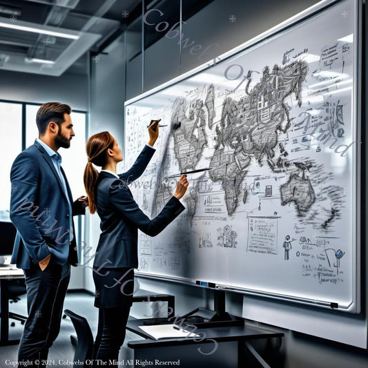 Mapping Corporate Success - Stock Photo Stock Photo->1:1