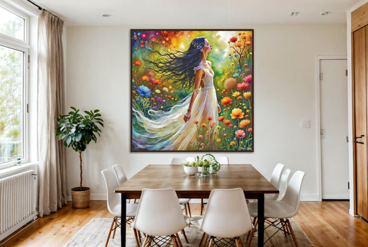 Meadow Serenade - OpenSea Feminine Mosaic NFT 1 - Drop - Cobwebs Of The Mind