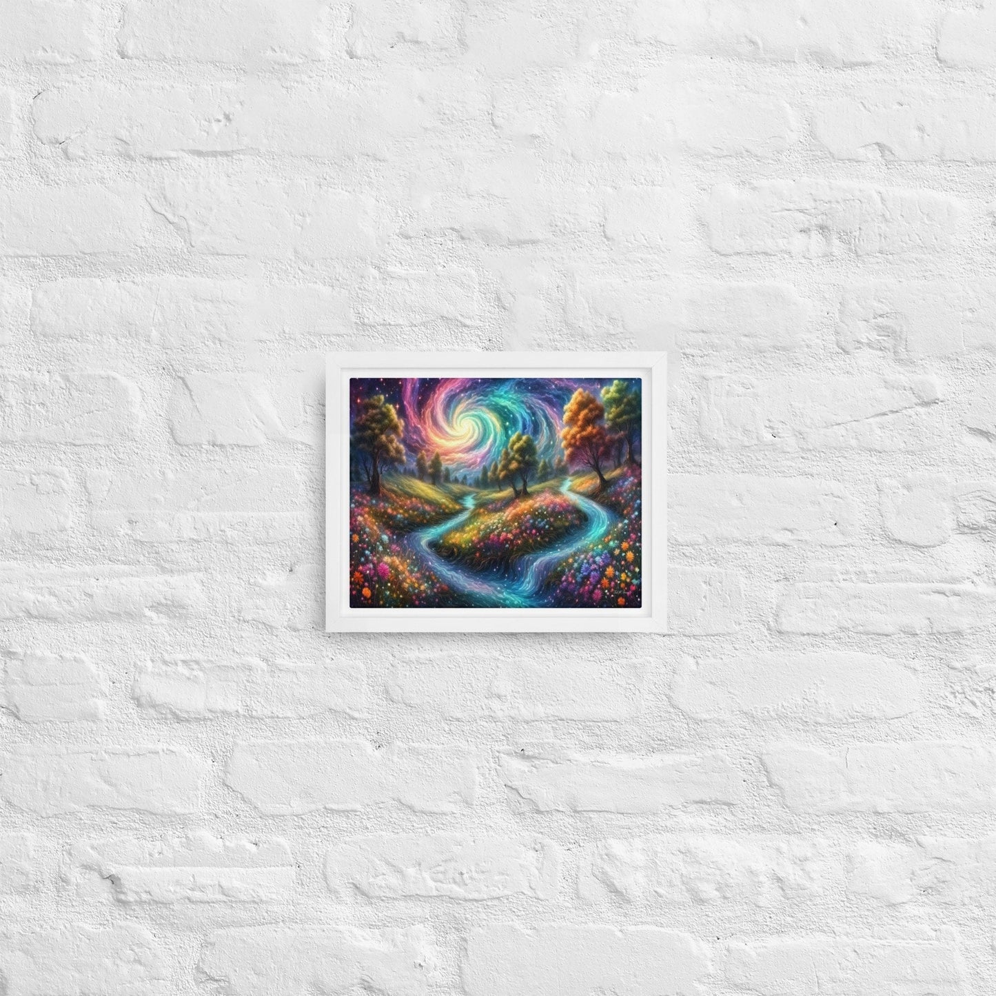 Meadows of Wonder - Framed Canvas Home & Garden > Decor > Artwork > Posters, Prints, & Visual Artwork