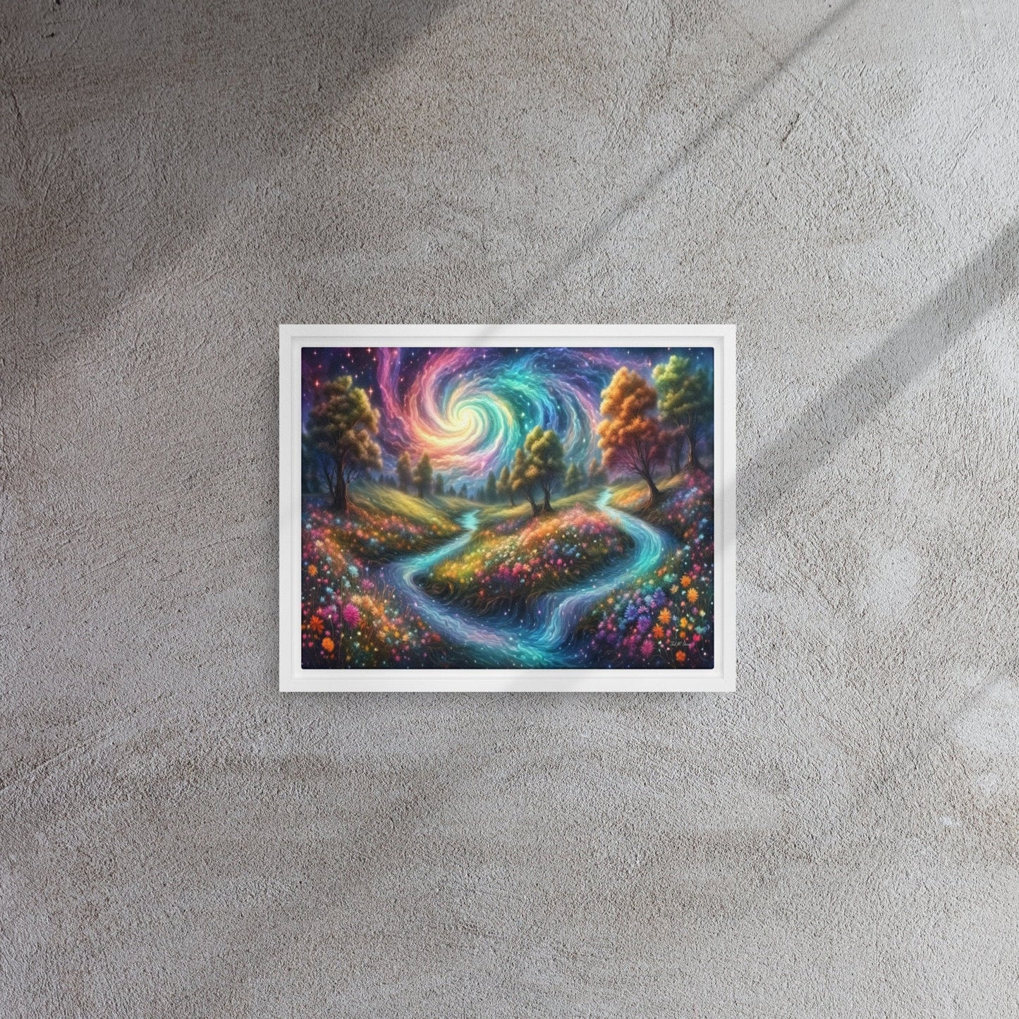 Meadows of Wonder - Framed Canvas Home & Garden > Decor > Artwork > Posters, Prints, & Visual Artwork