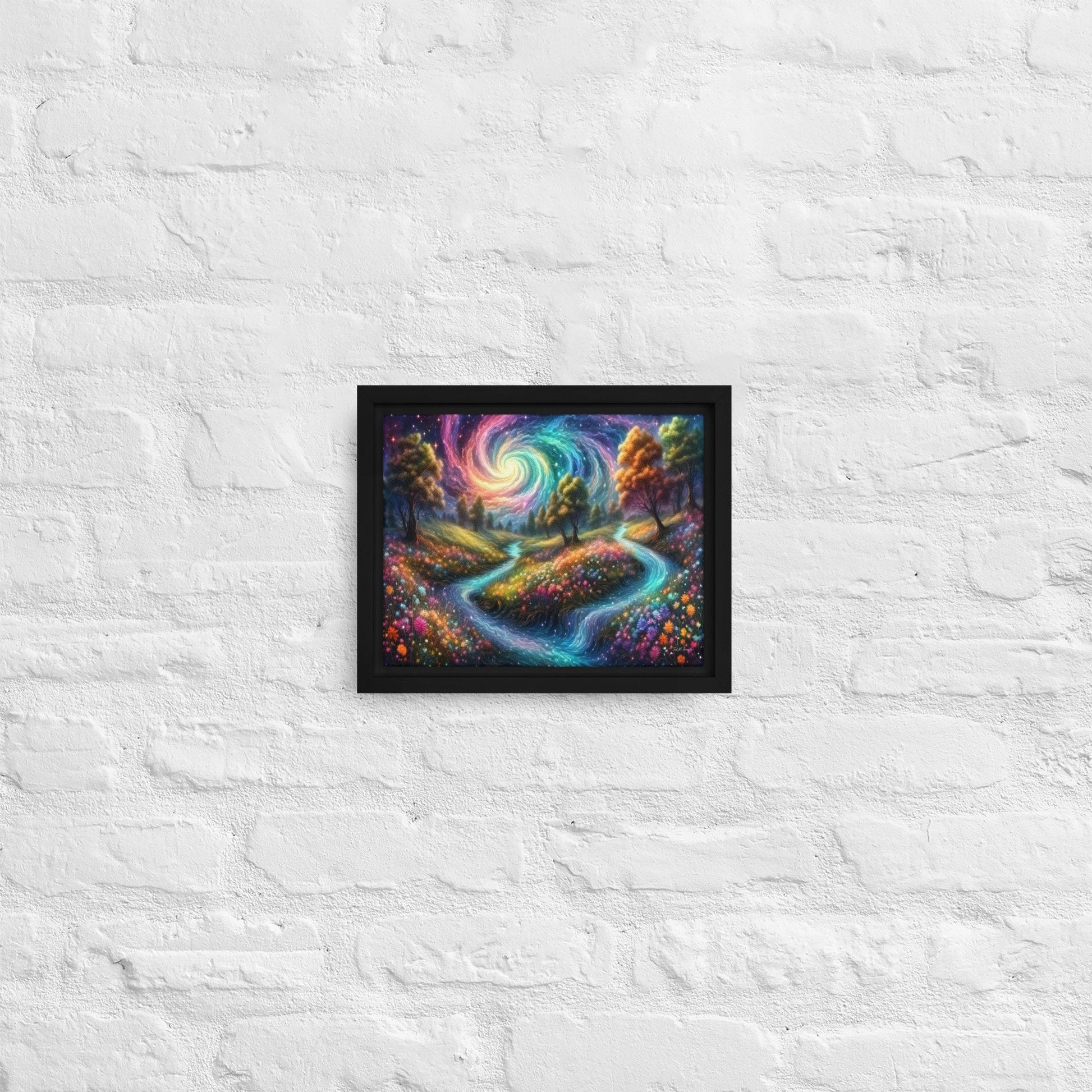 Meadows of Wonder - Framed Canvas Home & Garden > Decor > Artwork > Posters, Prints, & Visual Artwork