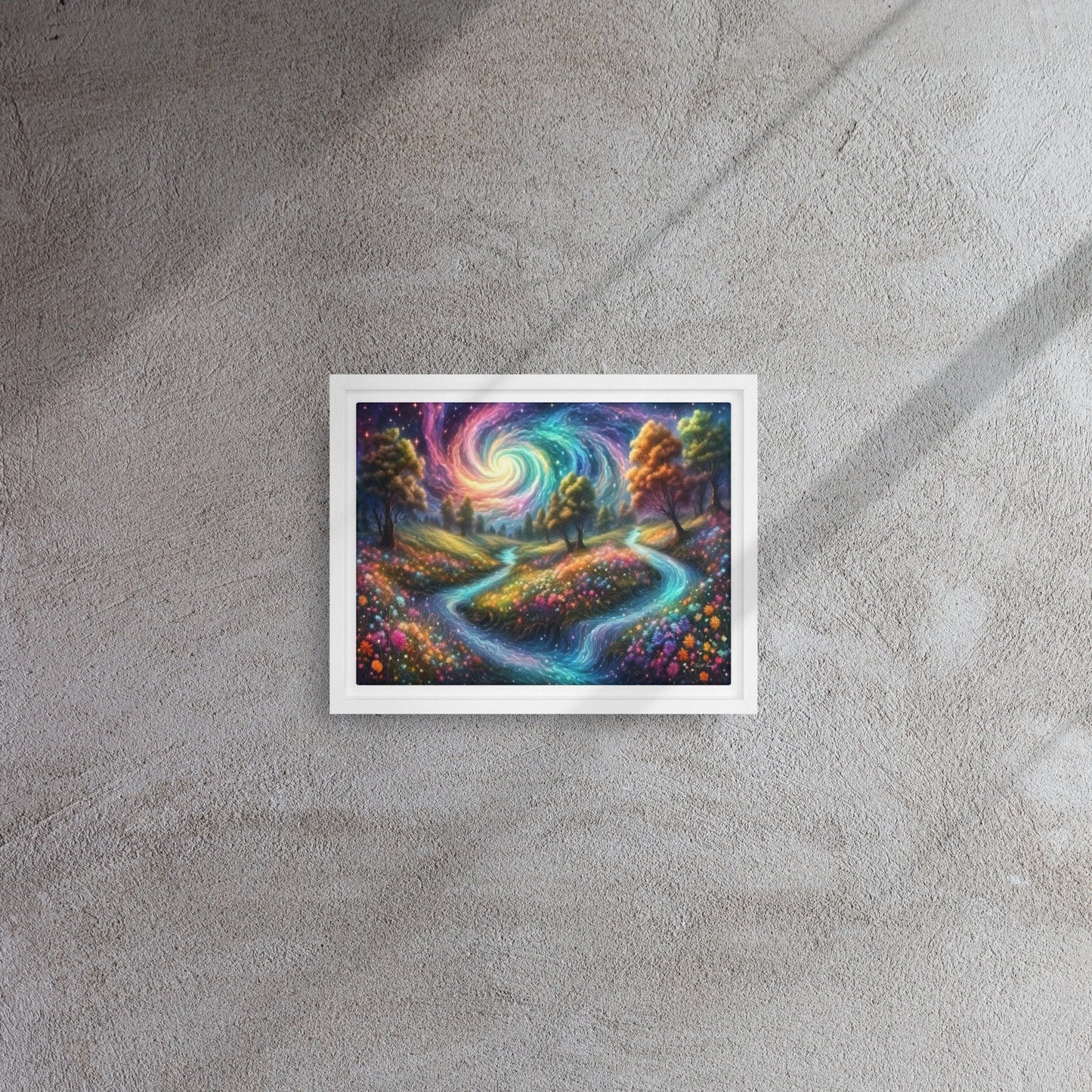 Meadows of Wonder - Framed Canvas Home & Garden > Decor > Artwork > Posters, Prints, & Visual Artwork