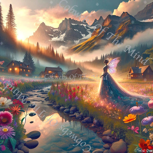 Misty Awakening - OpenSea Feminine Mosaic NFT 1 - Drop - Cobwebs Of The Mind