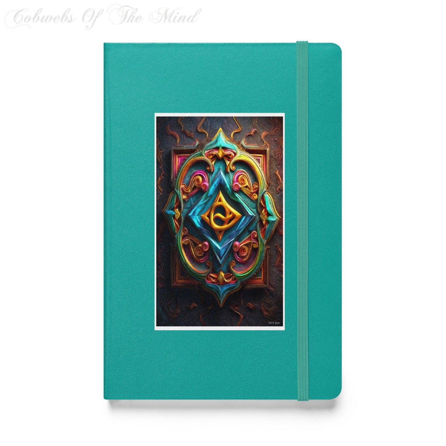 Mystical Runes: Prismatic Prophecy - Elegant Hardcover Journal Notebook Journals