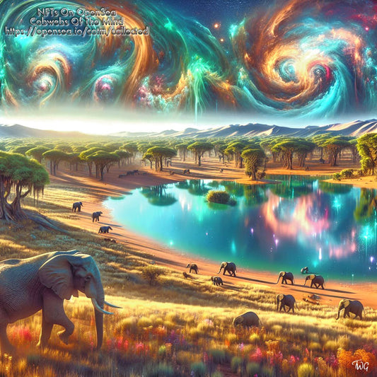 Nebula Elephant Dreams - Nature's Rhythms NFT Legendary 1 - Drop - Cobwebs Of The Mind