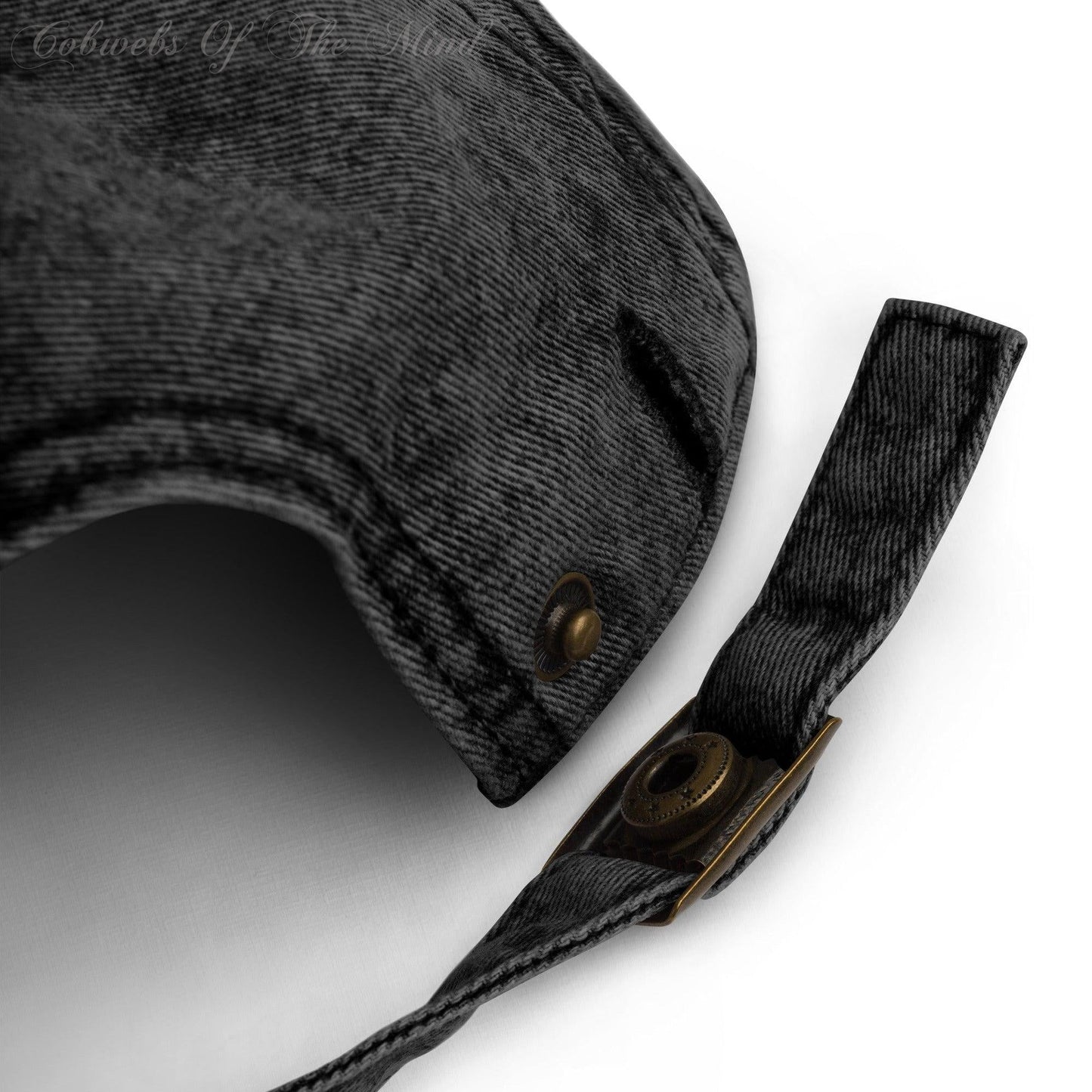 Never Sweat The Little Stuff - Black Cotton Twill Cap Baseball Hats