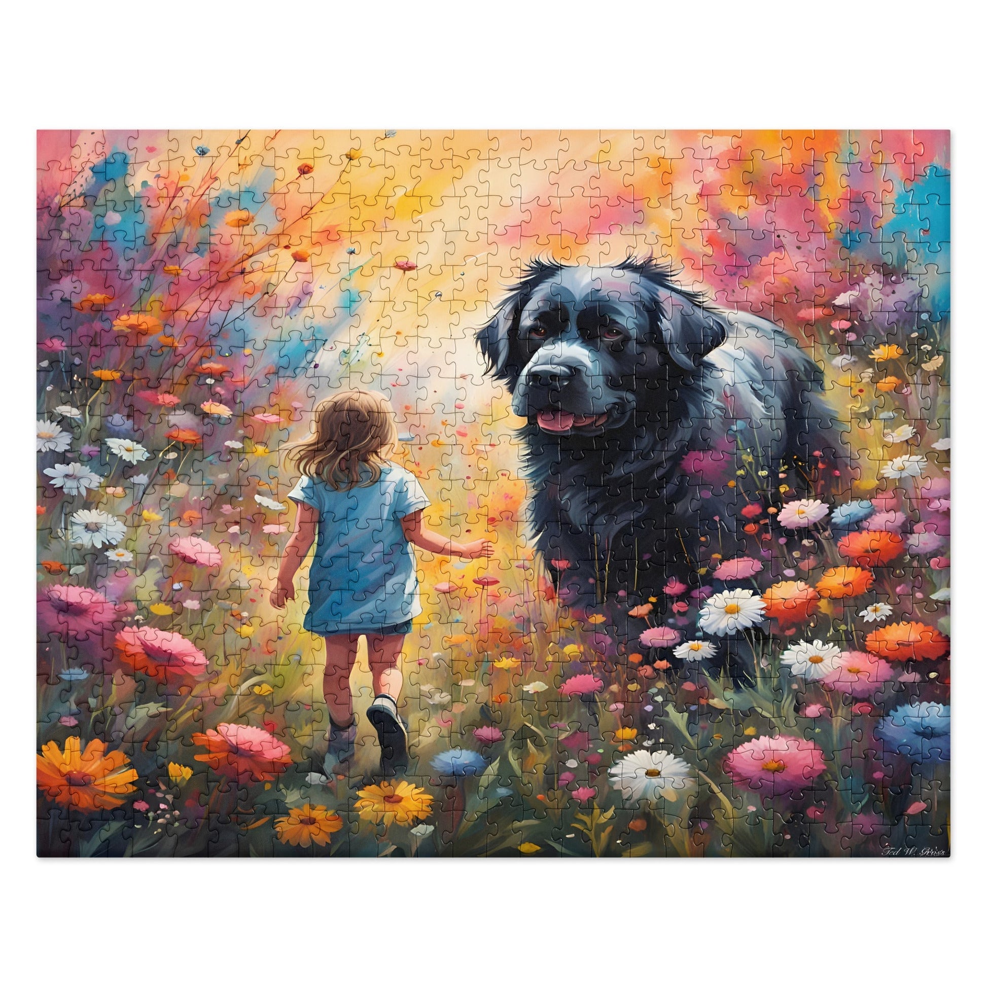 No Better Friend To A Child And No Better Guard - 520 pcs. Jigsaw puzzle - US Only! Puzzles