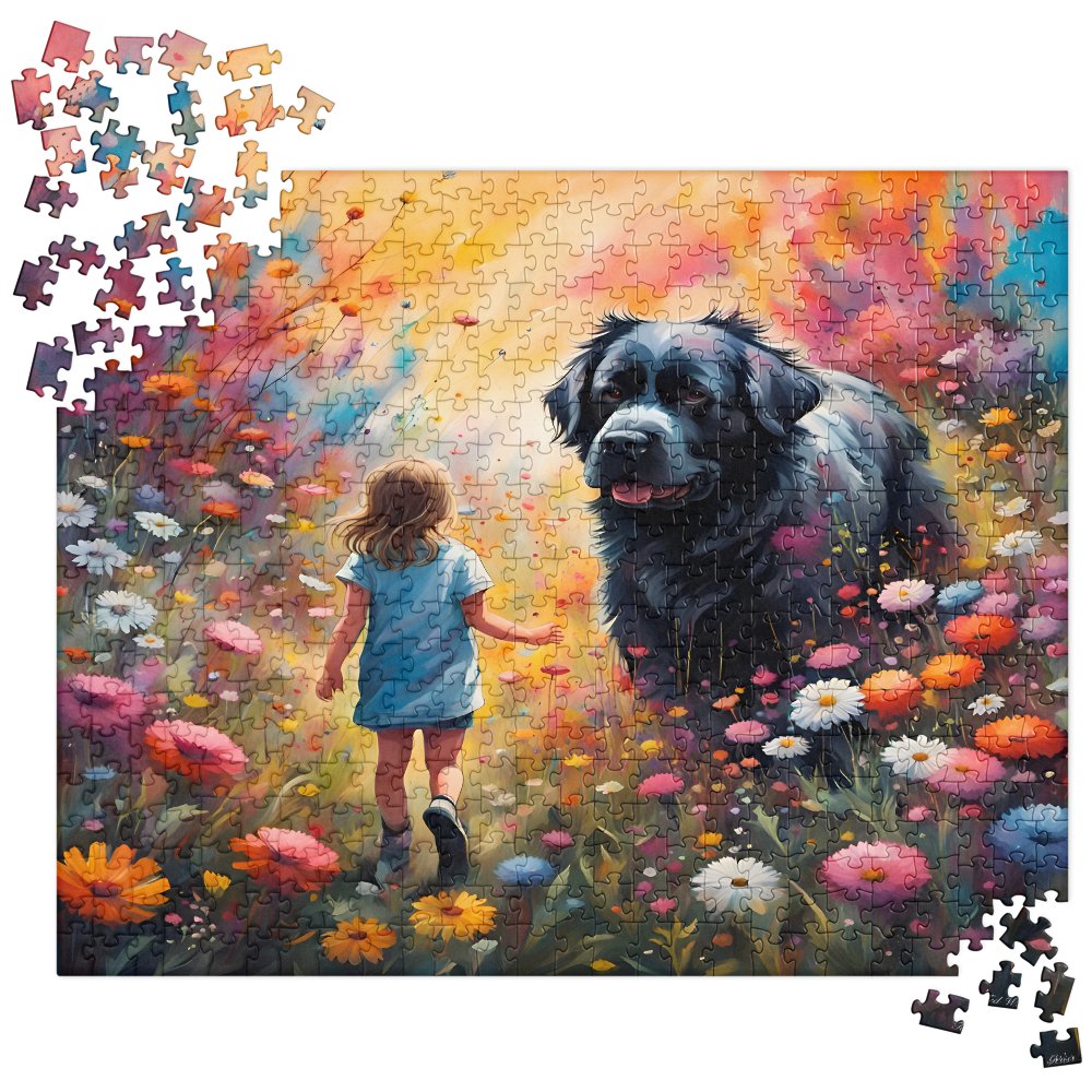 No Better Friend To A Child And No Better Guard - 520 pcs. Jigsaw puzzle - US Only! Puzzles