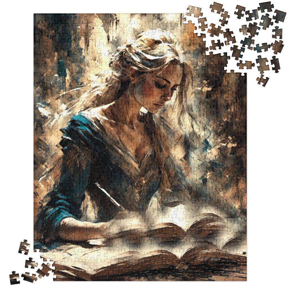 Parchment and Poise - 520 pcs. Jigsaw puzzle - US Only! Puzzles