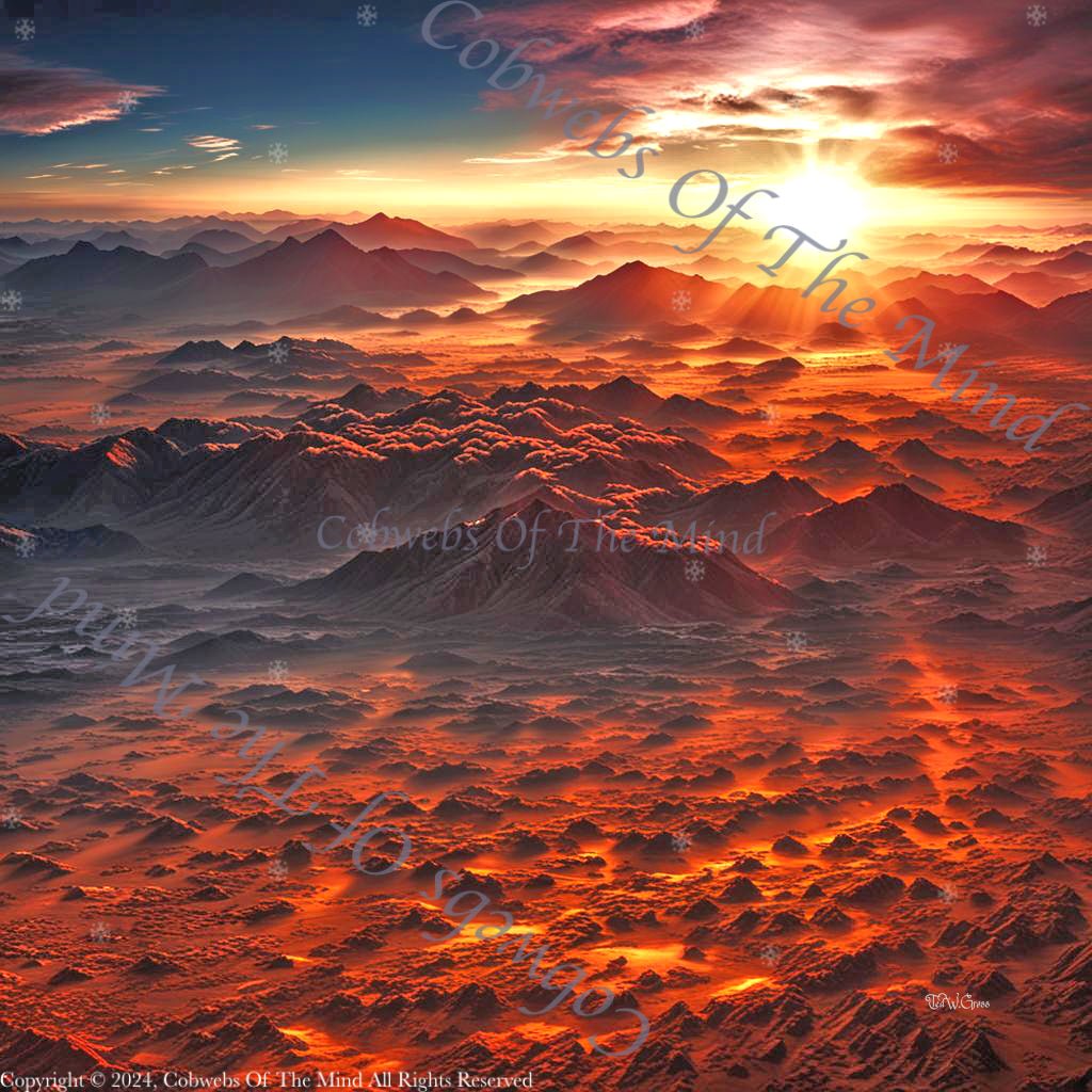 Peaks of Eternity - Digital Art Art > Digital Art > Cobwebs Of The Mind > Abstract > Digital Compositions