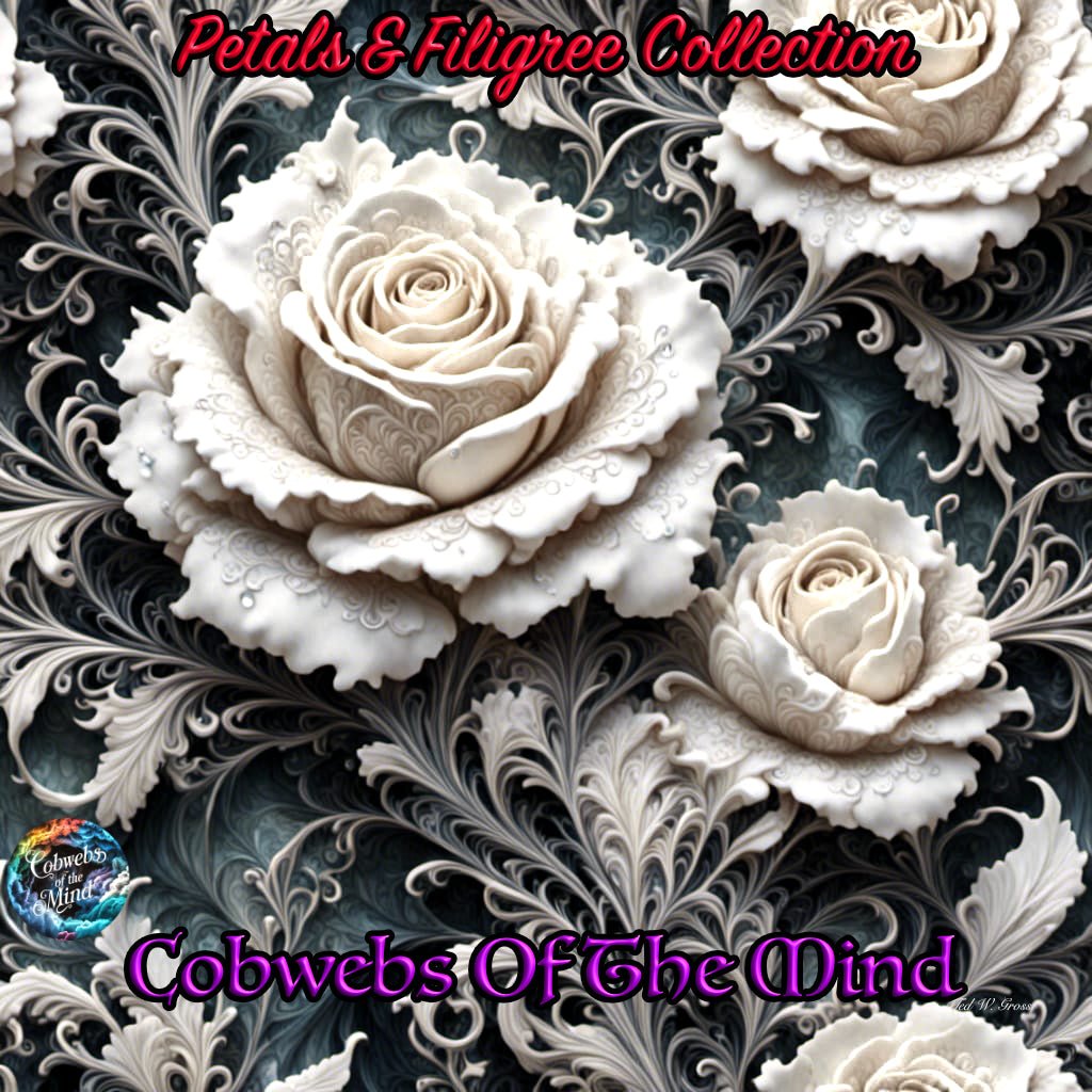 Petals & Filigree Collection PDF Catalog Art > Digital Art > Cobwebs Of The Mind > Abstract > Digital Compositions