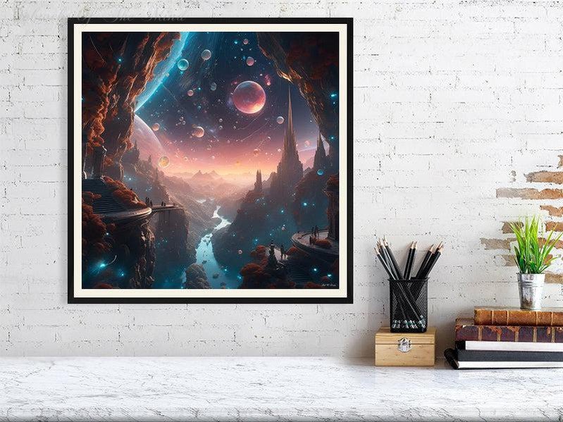 Planetary Serenity-CH Giclée