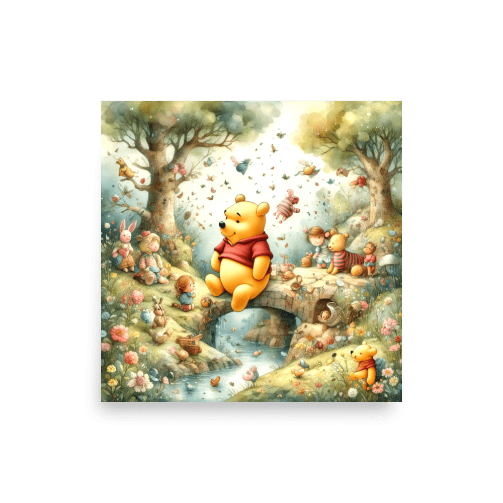 Pooh's Magical Forest Friends - Enhanced Matte Poster Home & Garden > Decor > Artwork > Posters, Prints, & Visual Artwork