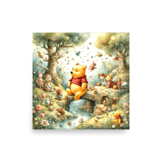 Pooh's Magical Forest Friends - Enhanced Matte Poster Home & Garden > Decor > Artwork > Posters, Prints, & Visual Artwork