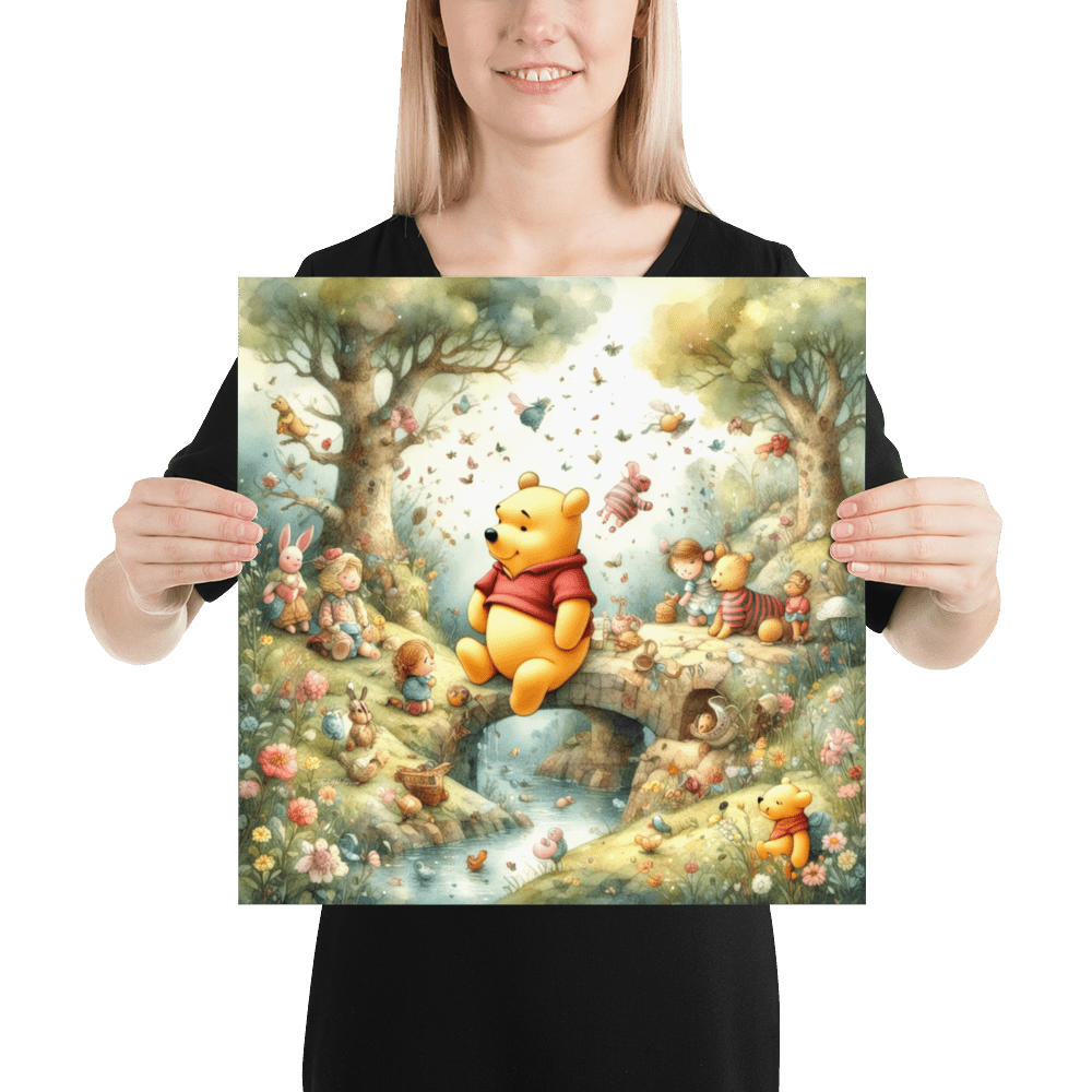 Pooh's Magical Forest Friends - Enhanced Matte Poster Home & Garden > Decor > Artwork > Posters, Prints, & Visual Artwork