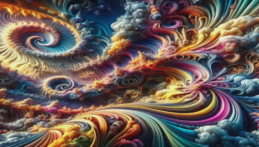 Quantum Flux A Radiant Tapestry - Stock Animation