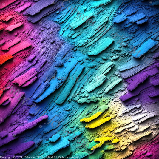 Rainbow Spectrum - Digital Art Art > Digital Art > Cobwebs Of The Mind > Abstract > Digital Compositions