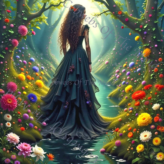 Raven Melody - OpenSea Feminine Mosaic NFT 1 - Drop - Cobwebs Of The Mind