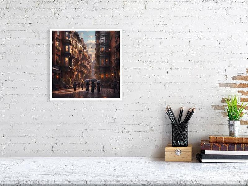 Serenade on Cobblestone-CH Giclée