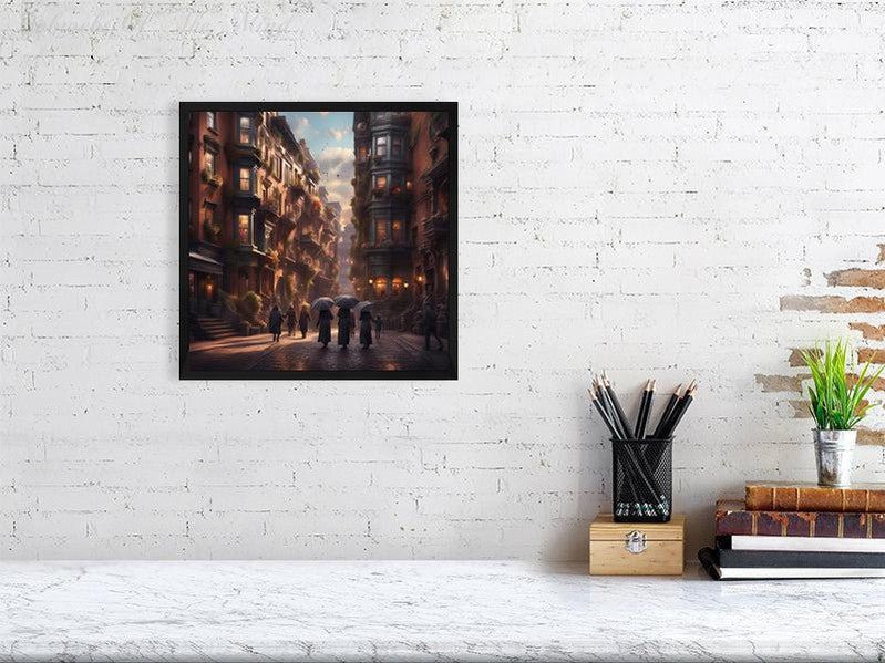 Serenade on Cobblestone-CH Giclée