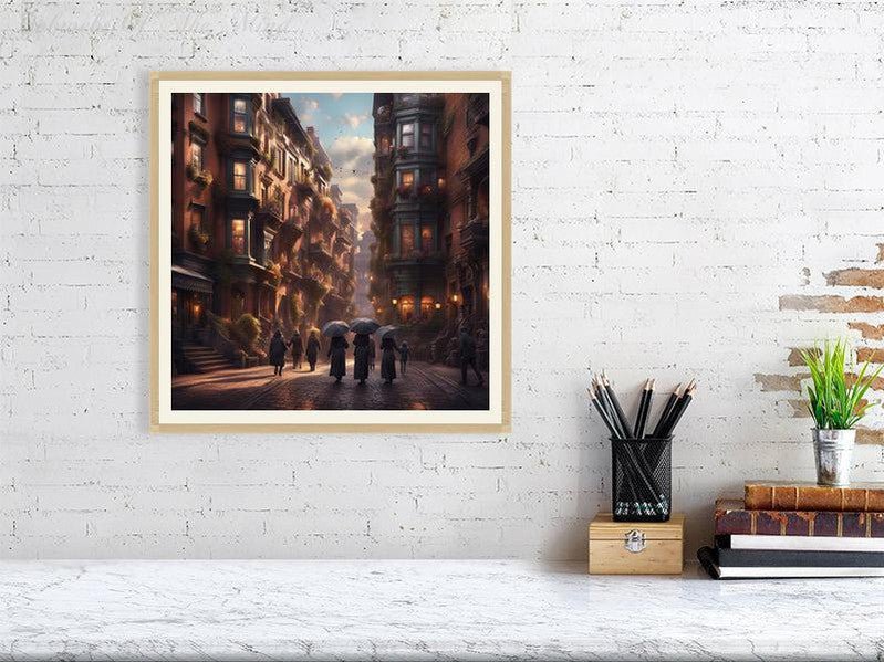 Serenade on Cobblestone-CH Giclée