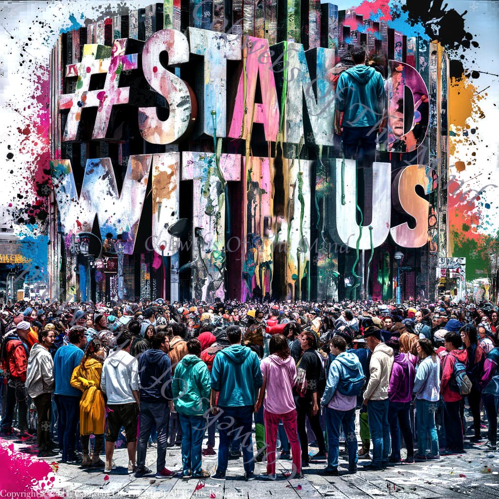 Stand With Us #15 - Digital Art - Cobwebs Of The Mind