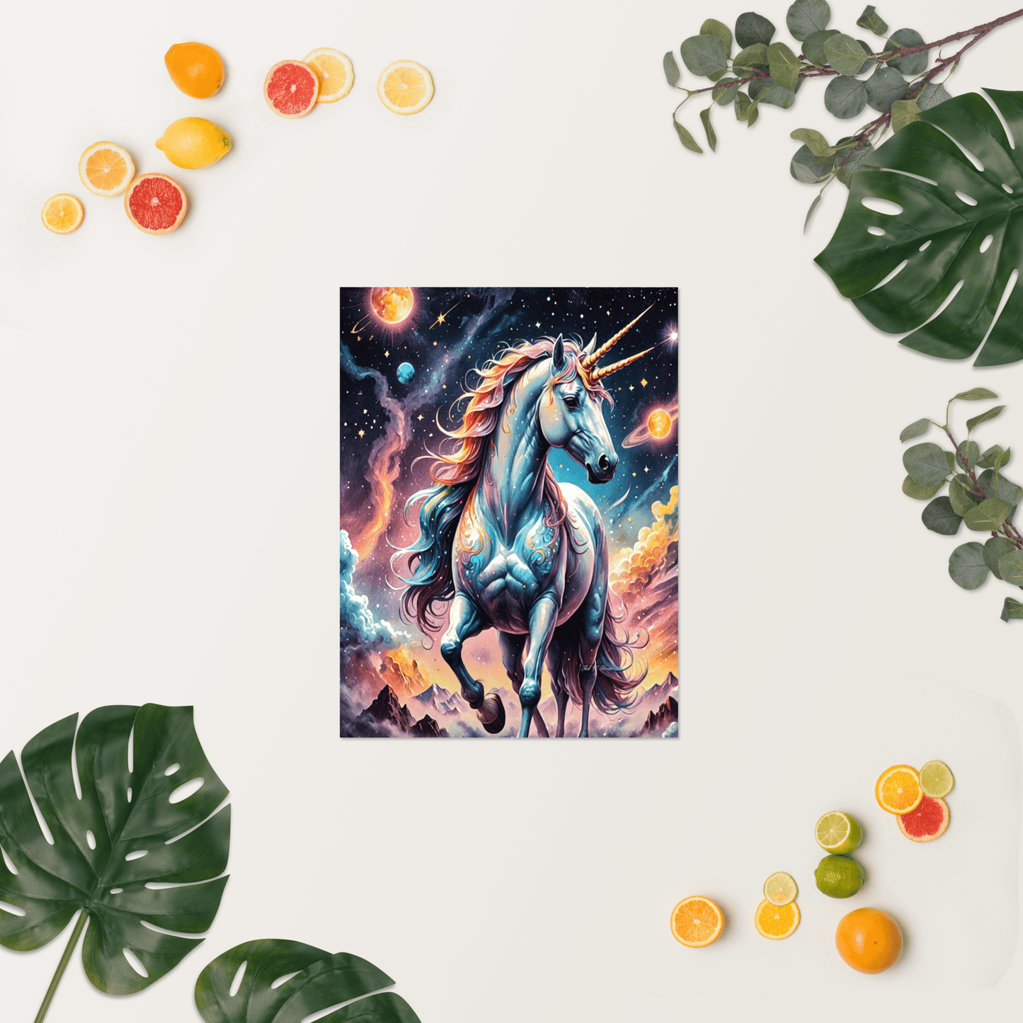 Stardust Gallop - Enhanced Matte Poster Home & Garden > Decor > Artwork > Posters, Prints, & Visual Artwork