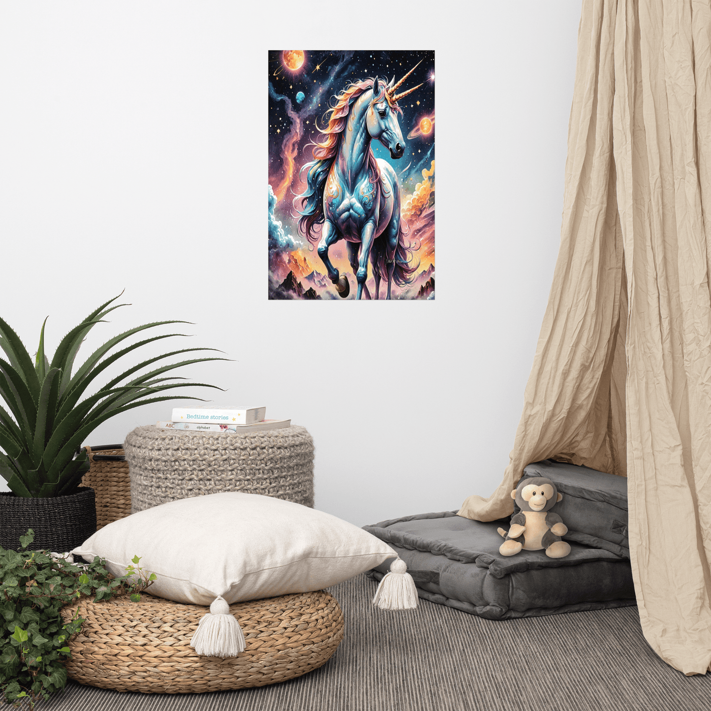 Stardust Gallop - Enhanced Matte Poster Home & Garden > Decor > Artwork > Posters, Prints, & Visual Artwork