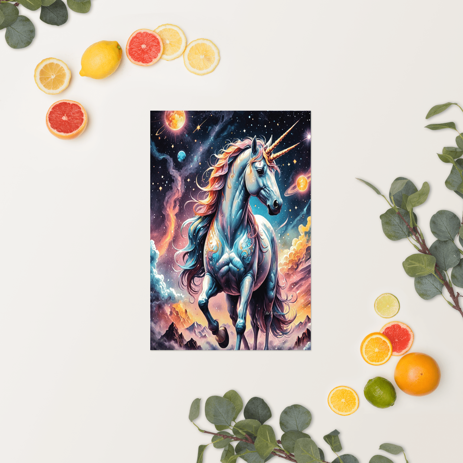 Stardust Gallop - Enhanced Matte Poster Home & Garden > Decor > Artwork > Posters, Prints, & Visual Artwork