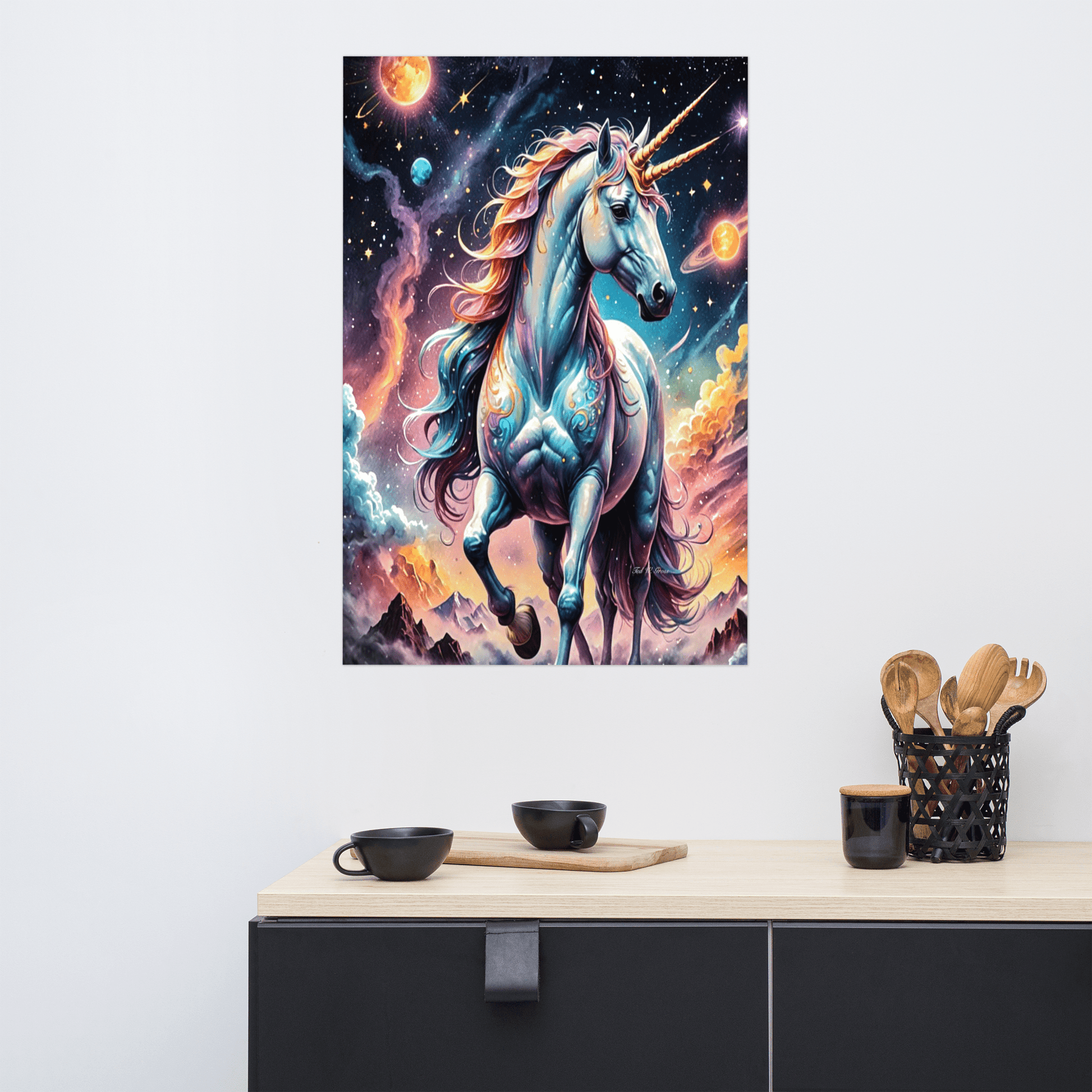 Stardust Gallop - Enhanced Matte Poster Home & Garden > Decor > Artwork > Posters, Prints, & Visual Artwork