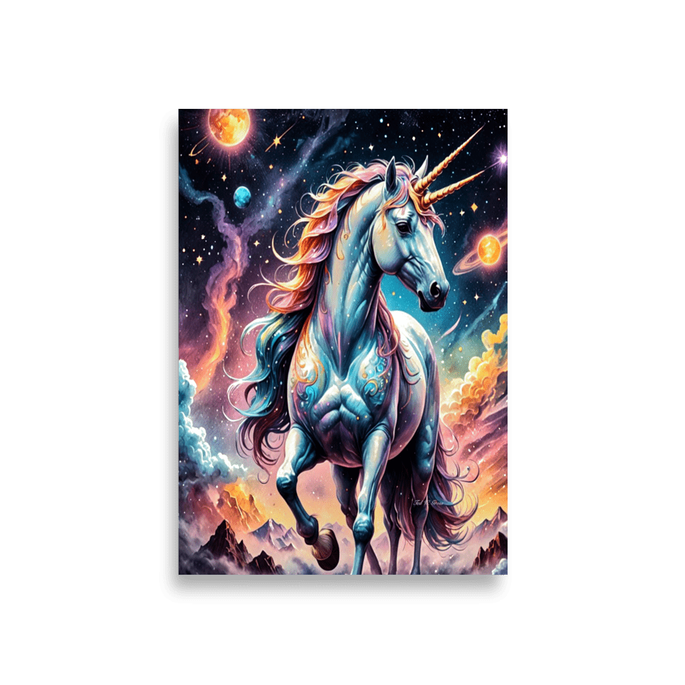 Stardust Gallop - Enhanced Matte Poster Home & Garden > Decor > Artwork > Posters, Prints, & Visual Artwork