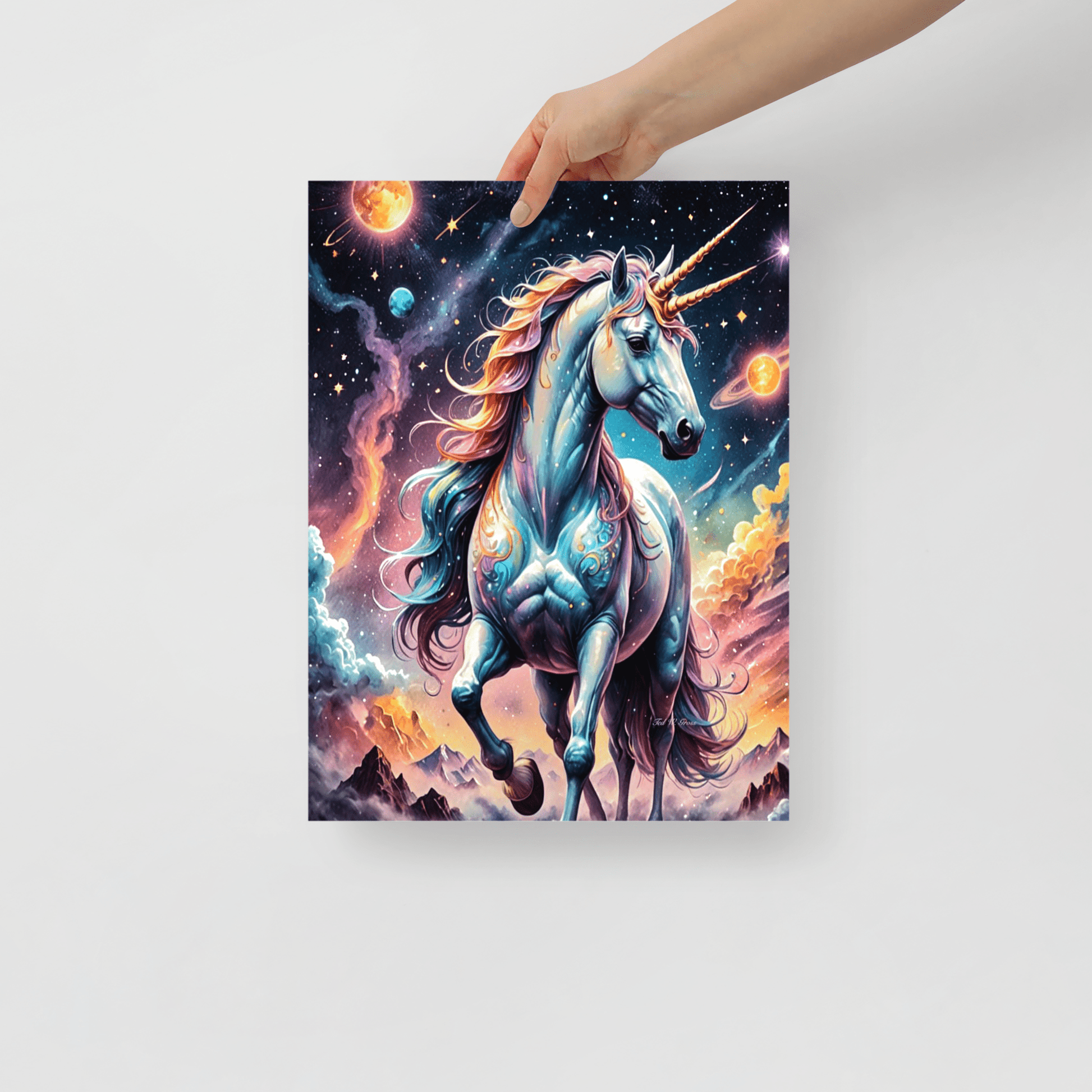 Stardust Gallop - Enhanced Matte Poster Home & Garden > Decor > Artwork > Posters, Prints, & Visual Artwork